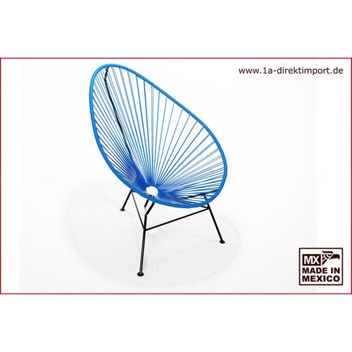 Acapulco Chair - blau/schwarz