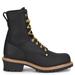 Carolina Elm 8" Logger - Mens 8 Black Boot D