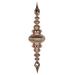 Vickerman 539583 - 41" Rose Gold Shiny Finial Christmas Tree Ornament (M183858)