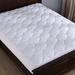 Alwyn Home Emmeline Top Down-Alternative 1" Polyester Mattress Pad Polyester | 80 H x 78 W x 1 D in | Wayfair EED09E935BF04E1B865368A3DBF613B6