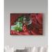 Fleur De Lis Living 'Red Satin & Grapes' Acrylic Painting Print on Wrapped Canvas Canvas | 16 H x 24 W x 2 D in | Wayfair