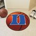 Trinx Blayze Duke University 27 in. x 27 in. Non-Slip Indoor Only Door Mat Synthetics in Blue/Brown | Wayfair FA334FCC61F6435C9A15919063002E94