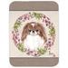 East Urban Home Japanese Chin Wreath of Flowers Glass Cutting Board Glass | 0.15 H x 15.38 W in | Wayfair 57F527E2D8AE40A4A7C21A41916456A3