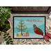 The Holiday Aisle® Stapleford Chinese Painted or King Quail Christmas Non-Slip Outdoor Door Mat Synthetics | 0.25" H x 27" W x 18" D | Wayfair