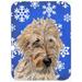 The Holiday Aisle® The Holiday Aisle Ashlynn Golden Doodle 2 Glass Cutting Board Glass | 0.15 H x 11.25 W in | Wayfair