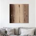 Williston Forge 'Sens Et Non Sens IV' Graphic Art Print on Wrapped Canvas in Brown | 18 H x 18 W x 1.5 D in | Wayfair
