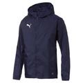 Puma Men's Giacca Antipioggia Da Allenamento Liga Core Waterproof Jacket, Blu_Bianco, L