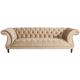 Max Winzer Sofa 3-Sitzer Ivette Samtvelours Sand 2994-3880-2044226-F07 Breite x Tiefe x Höhe: 253 x 100 x 80 cm