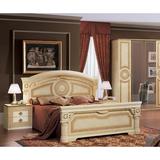 Astoria Grand Alexzander Low Profile Standard Bed Upholstered in Yellow/Brown | 51 H x 84 W x 84 D in | Wayfair DE6000F9B67848E28E6D8AB541C29F36