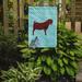 East Urban Home Kalahari Goat 2-Sided Polyester 15 x 11 in. Garden Flag in Blue | 15 H x 11 W in | Wayfair EB018F86789E485DABC642D31FAEE113