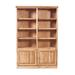 Loon Peak® Kiser 72" H x 48" W Solid Wood Standard Bookcase Wood in Brown | 72 H x 48 W x 13 D in | Wayfair 3C0D4F4736634B6487A562470286AF6C