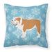 East Urban Home Winter Snowflakes Indoor/Outdoor Throw Pillow Polyester/Polyfill blend | 18 H x 18 W x 3 D in | Wayfair