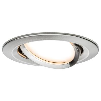 Paulmann 93446 Nova Einbauleuchte LED LED 6 W Eisen (gebürstet) Image