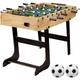 Games Planet - Tischfussball Belfast, klappbar, Holz hell