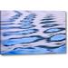 Highland Dunes Canada, Bc, Patterns by Don Paulson - Graphic Art Print on Canvas in Blue/Gray | 10 H x 16 W x 1.5 D in | Wayfair