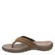 Skechers Men's Reggae-COBANO Flip Flops, Brown (Brown BRN), 12 (47.5 EU)