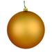 Vickerman 571262 - 6" Copper Gold Matte Ball Christmas Tree Ornament (set of 4) (N591533DMV)