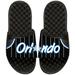 "ISlide Black Orlando Magic NBA Hardwood Classics Jersey Slide Sandals"