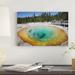 East Urban Home 'Morning Glory Pool Hot Spring, Upper Geyser Basin Geothermal Area, Yellowstone National Park I' Graphic Art Print on Canvas Canvas | Wayfair