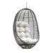 Panama Jack Outdoor Porch Swing Wicker/Rattan in Gray | 50 H x 35 W x 23.5 D in | Wayfair PJO-1601-GRY-HC/SU-740