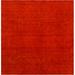 Red 118 x 0.75 in Indoor Area Rug - Latitude Run® Taul Hand-Knotted Wool Area Rug Wool | 118 W x 0.75 D in | Wayfair