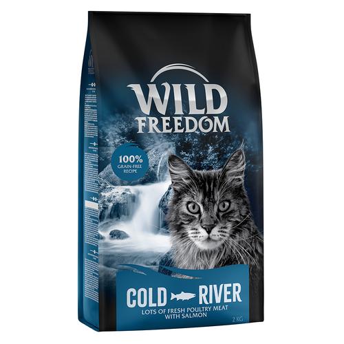 2kg Cold River Wild Freedom getreidefreies Katzenfutter trocken