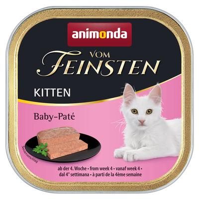 36 x 100 g animonda vom Feinsten Baby Paté 6 x 100 g Katzennassfutter