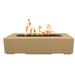 The Outdoor Plus Regal Concrete Fire Pit Concrete in Brown | 13 H x 60 W x 24 D in | Wayfair OPT-RGL60-BRN-LP