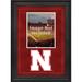 Nebraska Huskers 8'' x 10'' Deluxe Vertical Photograph Frame with Team Logo