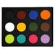 Mehron Paradise Palettes - Aq Pro Palette A (12 Colors) 800-Pro-A