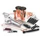 Barfly M37102CP Cocktail Set, 19-Piece Deluxe, Copper