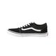 Vans Jungen Ward Suede/Canvas Sneaker, Schwarz Suede Canvas Black White Iju, 38.5 EU