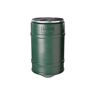 On Time Wildlife Feeders Barrel Only 200 Lb Green 00601