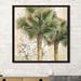 Bay Isle Home™ 'Palms Away I' Acrylic Painting Print Canvas in Brown/Green | 21.5 H x 21.5 W x 2 D in | Wayfair 34C28F761B2F43DEB3AE027CC64E1EA3