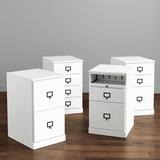 Original Home Office Standard Cabinets - 1 Shelf Open, White - Ballard Designs - Ballard Designs