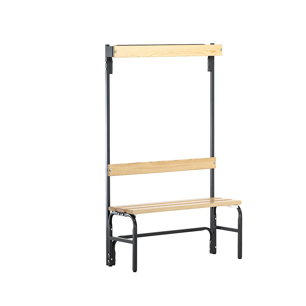 Bancs avec portemanteaux pour vestiaires Sypro