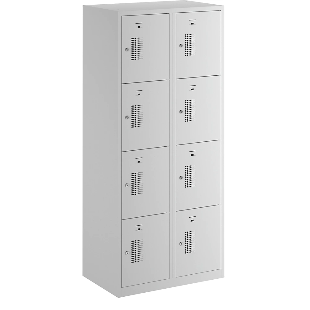 Vestiaire multicases quatre niveaux Amsterdam eurokraft basic