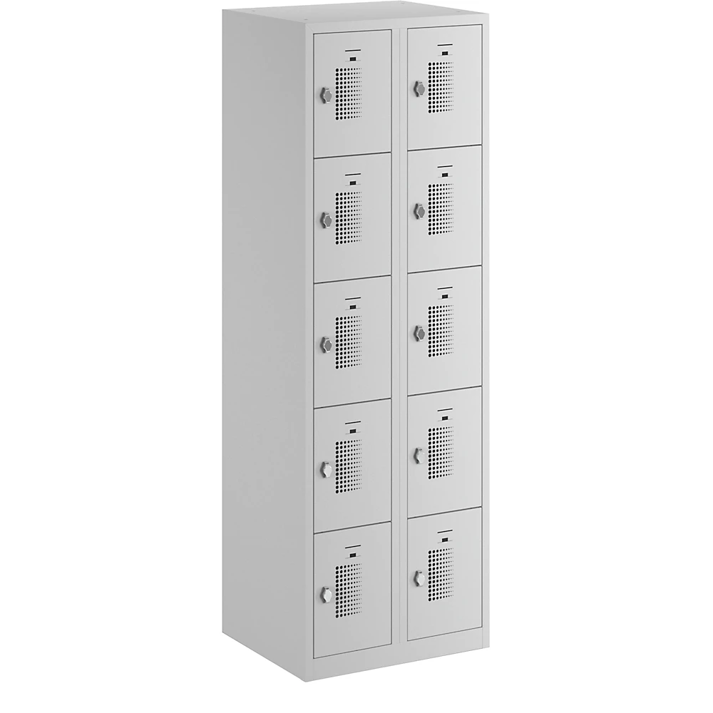 Vestiaire multicases cinq niveaux Amsterdam eurokraft basic