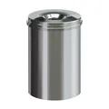 Brabantia Corbeille à papier de sécurité en inox, auto-extinguible, capacité 30 l, h x Ø 470 x 335 mm, brillant