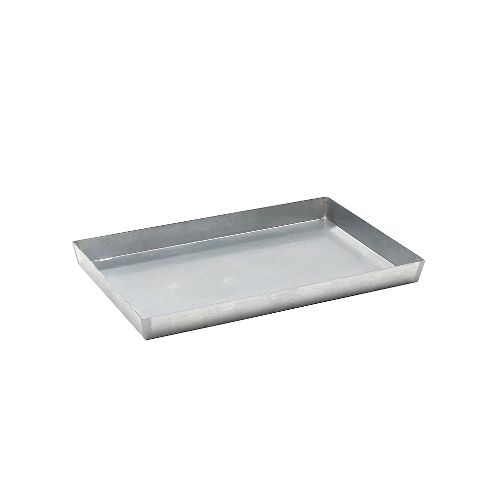 Cuve en acier pour bidons à poser sur palette eurokraft basic