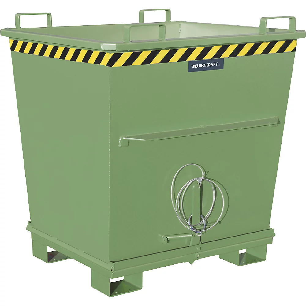 Conteneur conique à fond ouvrant eurokraft pro