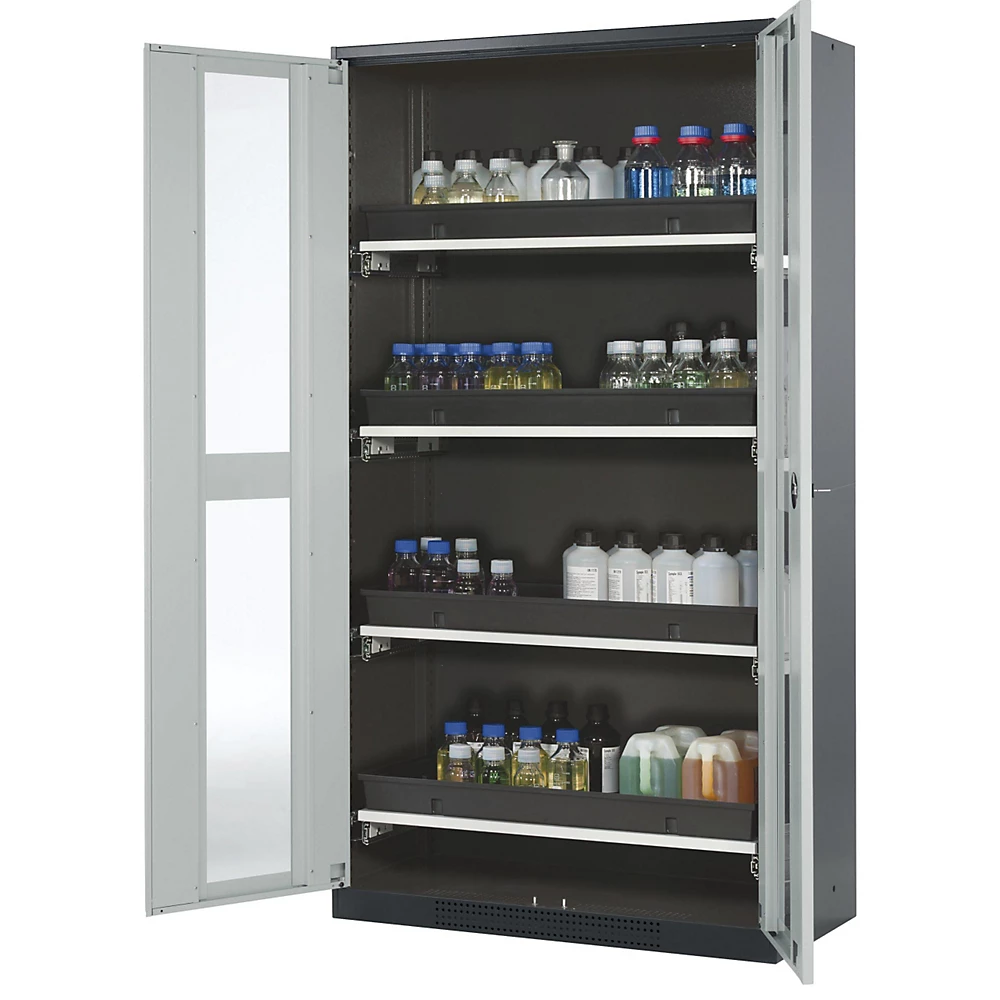 Armoire de laboratoire pour produits chimiques asecos