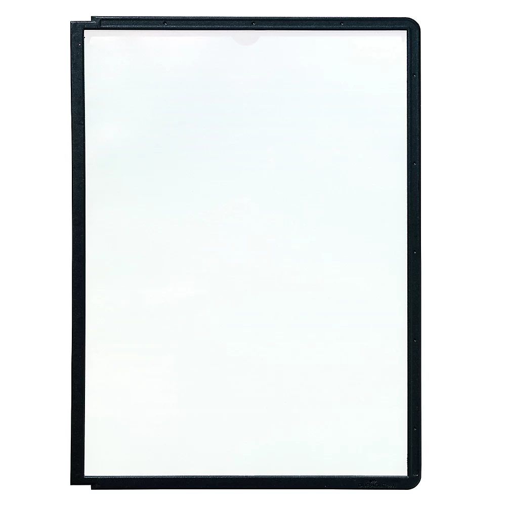 Pochette transparente avec cadre plastique DURABLE