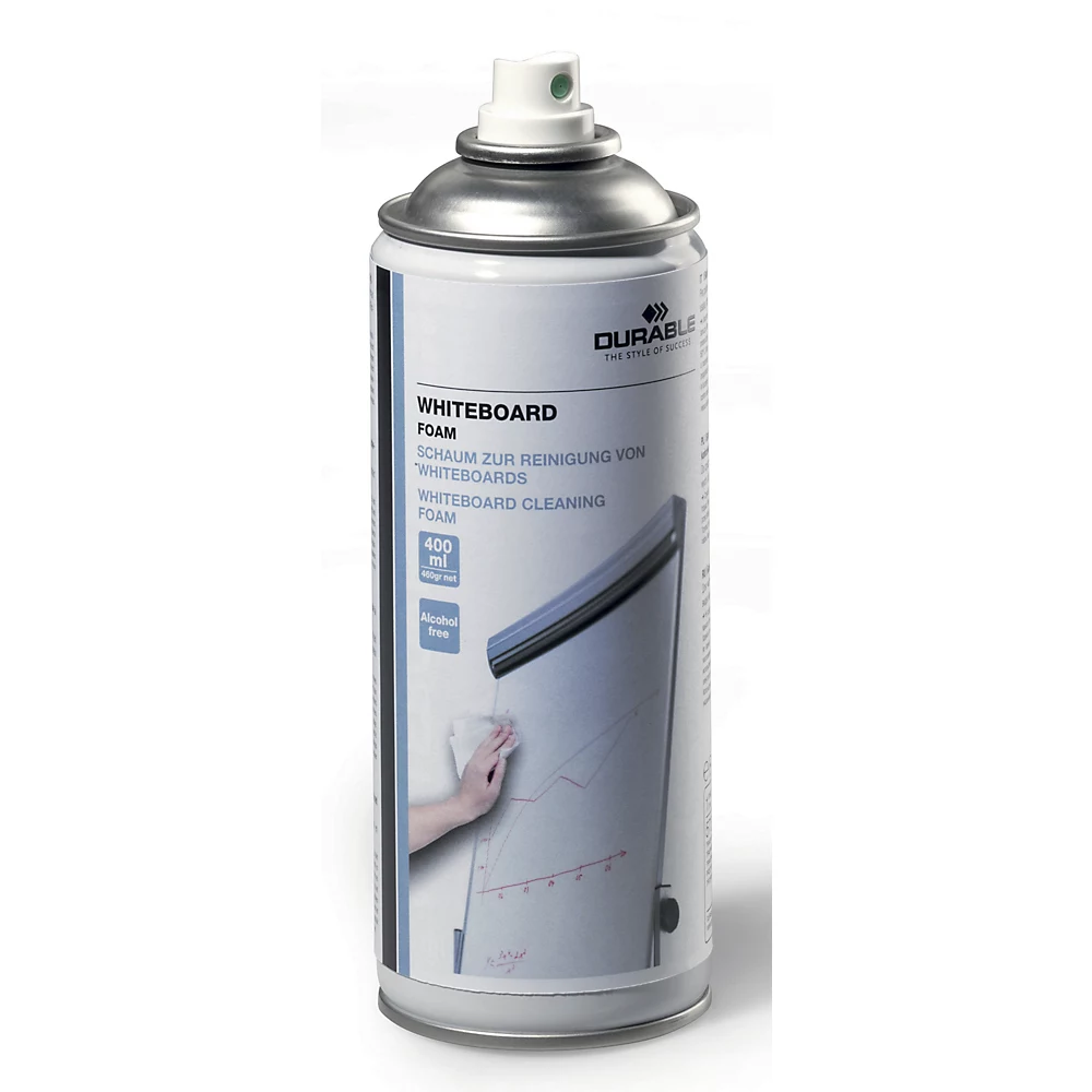Mousse de nettoyage pour tableaux blancs DURABLE