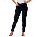 K Jordan High-Rise Colored Skinny Jean (Size 6) Black, Cotton,Spandex