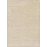 White 24 x 0.5 in Area Rug - Union Rustic Tracie Handmade Knotted Wool Khaki/Cream Area Rug Wool | 24 W x 0.5 D in | Wayfair
