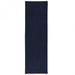 Blue/Navy 30 x 0.5 in Area Rug - Charlton Home® Runner Marie Hand Braided Navy Area Rug Polypropylene | 30 W x 0.5 D in | Wayfair