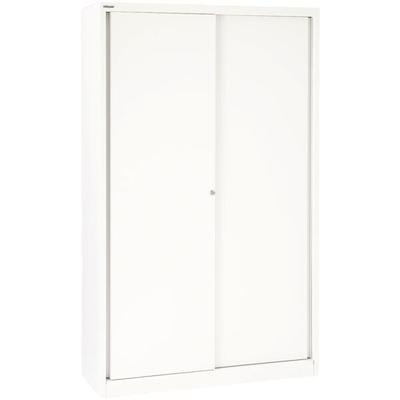 Bisley Schiebetürenschrank »ECO« 120 x 198 cm weiß, 120x198x43 cm Image