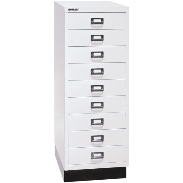 Bisley Schubladenschrank »MultiDrawer« A3, einbahnig, 9 Schübe weiß, 34.9x94x43.2 cm Image