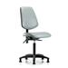Blue Ridge Ergonomics Task Chair Upholstered in Black/Brown | 38.5 H x 24 W x 25 D in | Wayfair VMBCH-MB-RG-T0-A0-NF-RG-8567